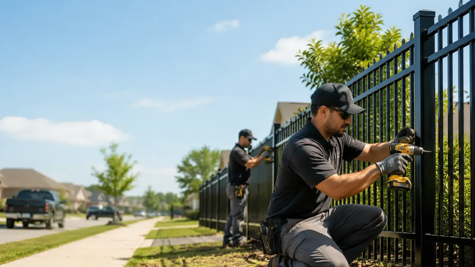 Metal Fence Installation in Monroe, VA